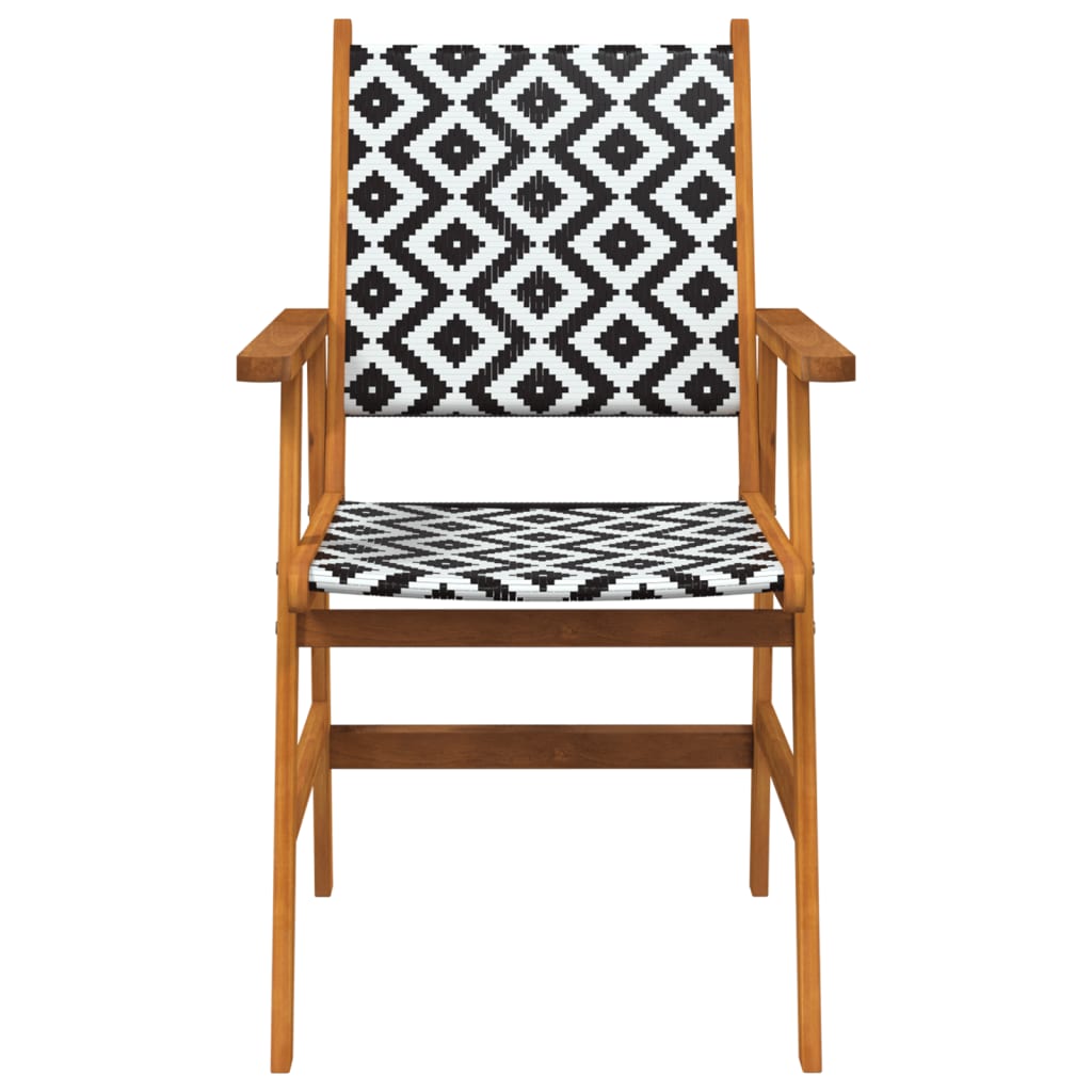 Ensemble à manger de jardin 5 pcs Bois d'acacia solide - XIOS