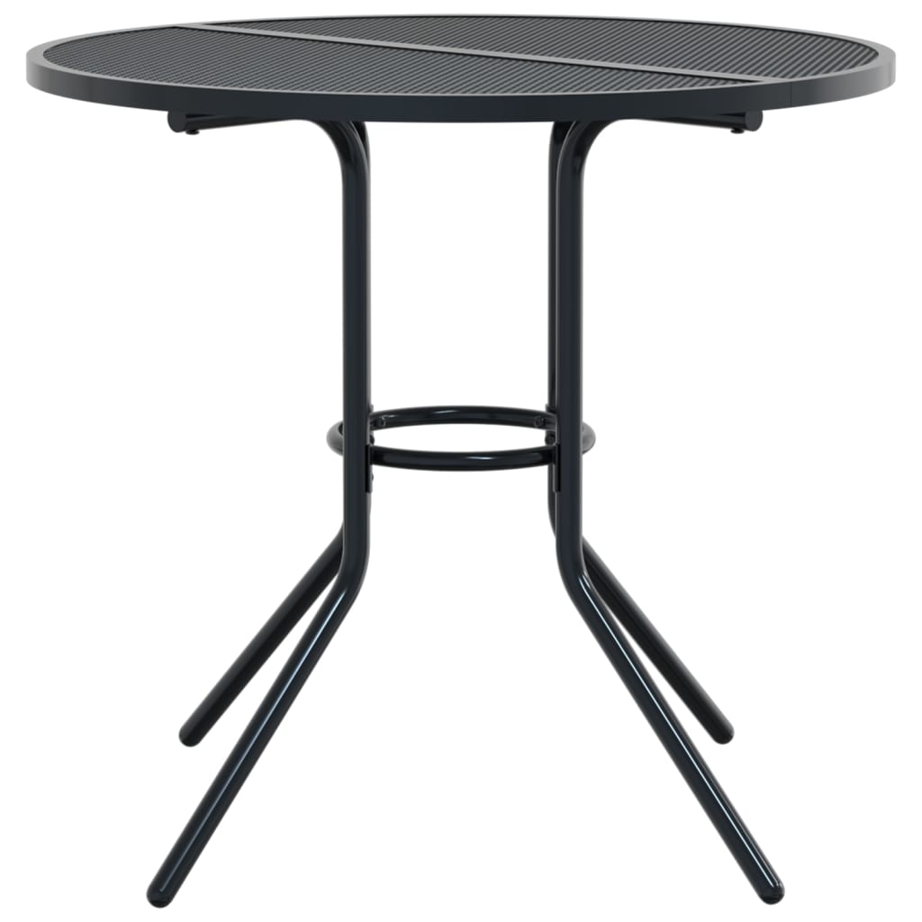 Ensemble de chaises de jardin empilables 3 pcs anthracite - XIOS