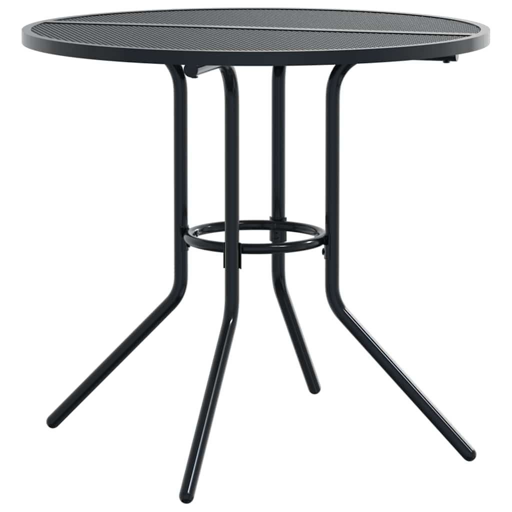 Ensemble de chaises de jardin empilables 5 pcs anthracite - XIOS