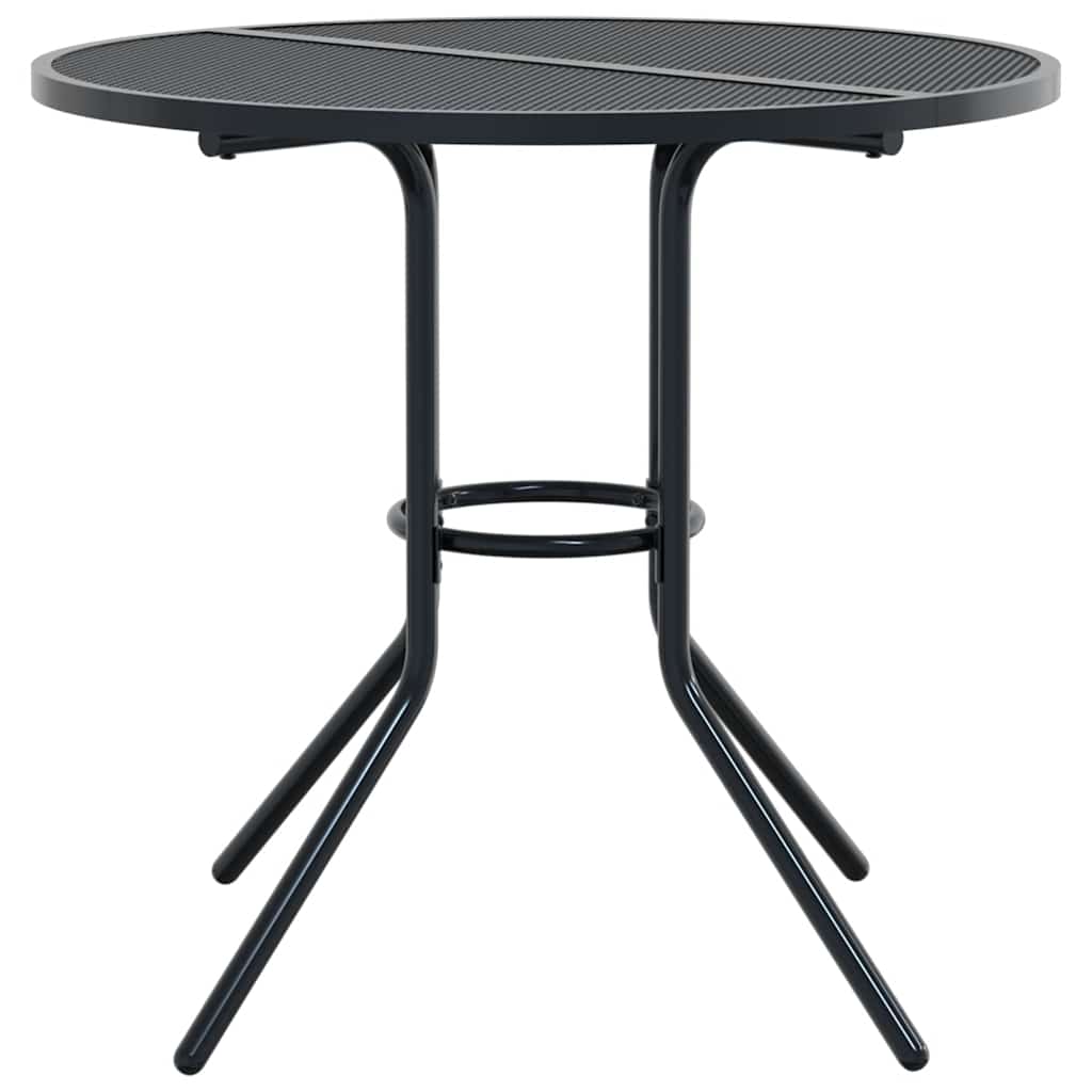 Ensemble de chaises de jardin empilables 5 pcs anthracite - XIOS