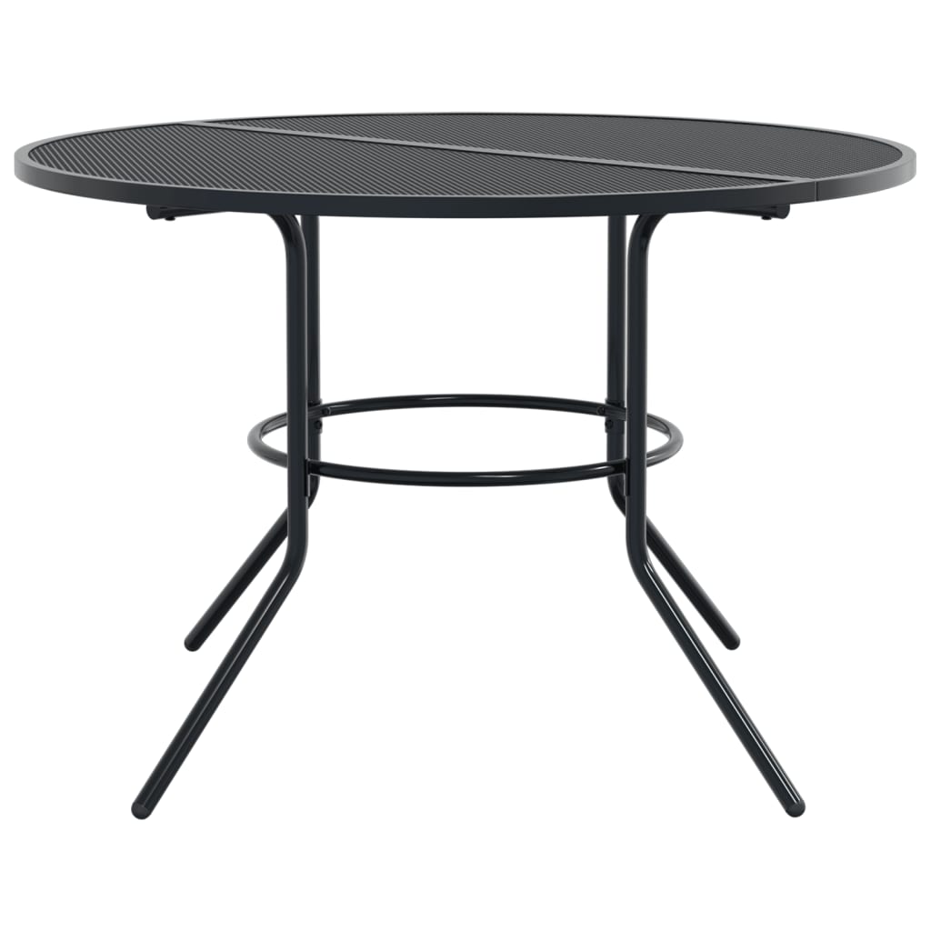 Ensemble de chaises de jardin empilables 5 pcs anthracite - XIOS