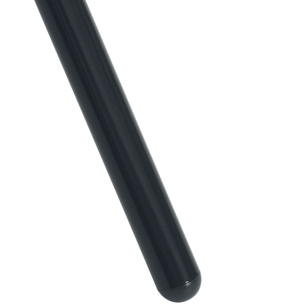 Ensemble de chaises de jardin empilables 3 pcs anthracite - XIOS