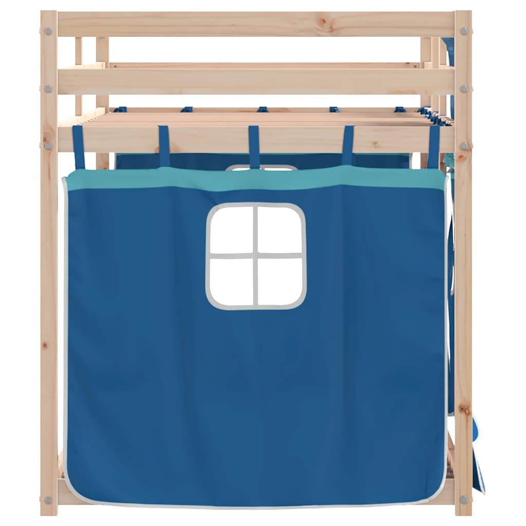 Lit superposé sans matelas 90x200 cm bois de pin massif - XIOS