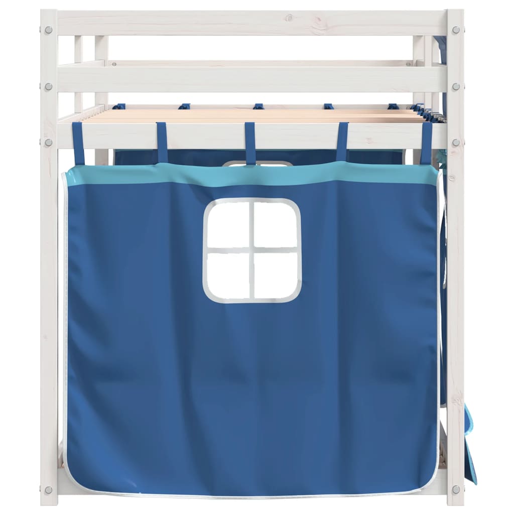 Lit superposé sans matelas 90x200 cm bois de pin massif - XIOS