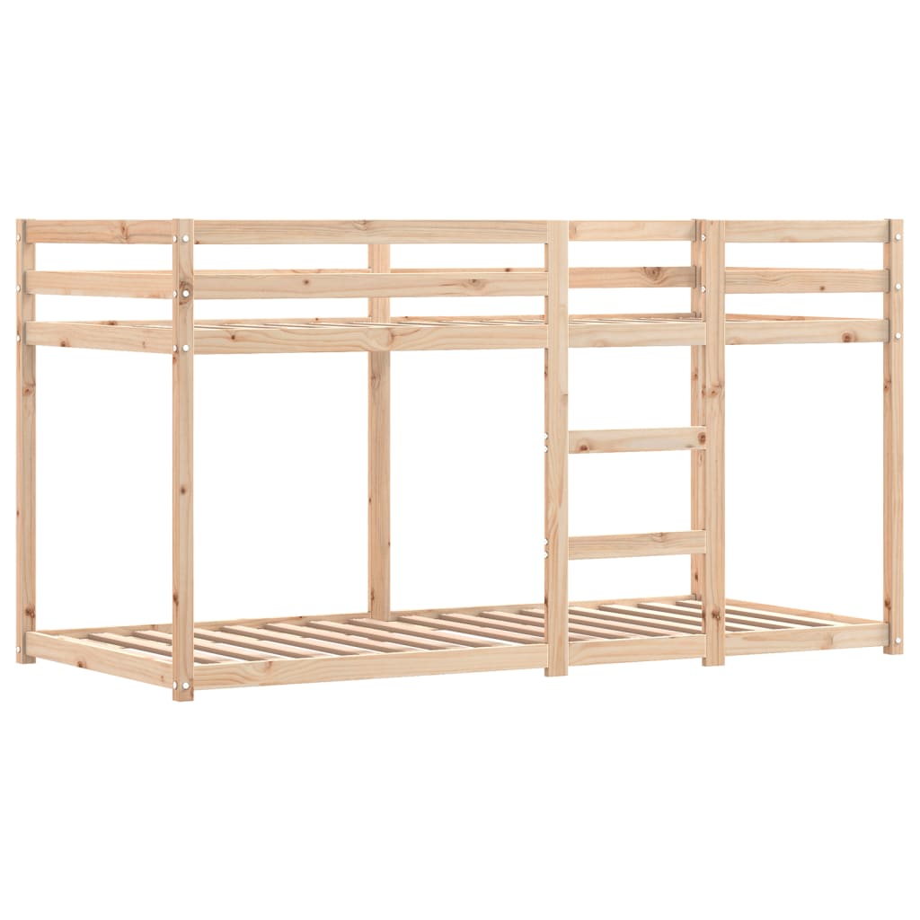 Lit superposé sans matelas 80x200 cm bois de pin massif - XIOS