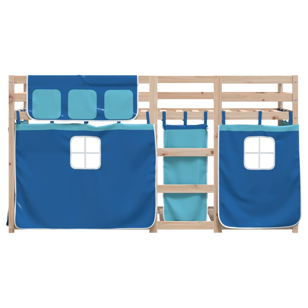Lit superposé sans matelas 90x190 cm bois de pin massif - XIOS