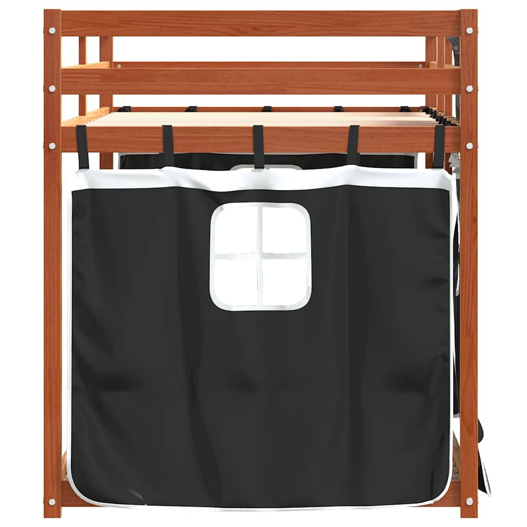 Lit superposé sans matelas 80x200 cm bois de pin massif - XIOS