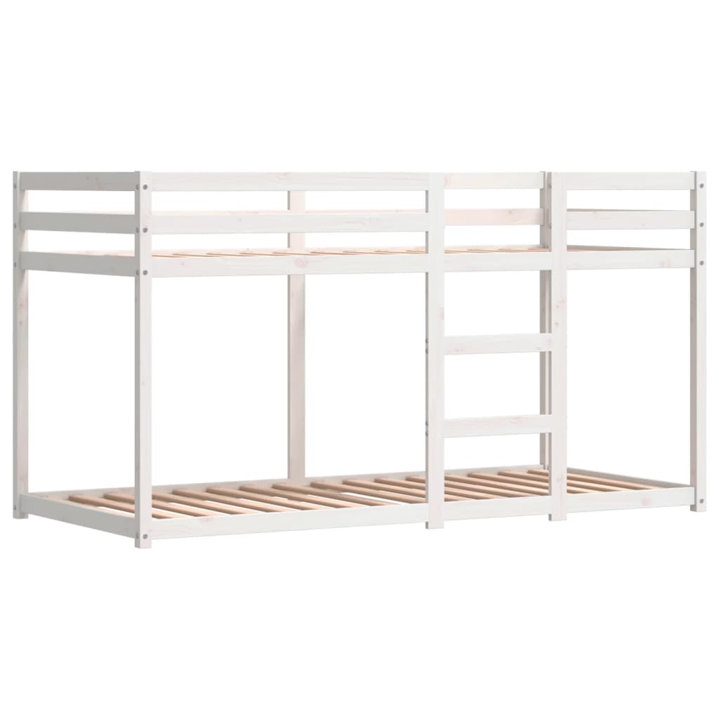 Lit superposé sans matelas 90x200 cm bois de pin massif - XIOS