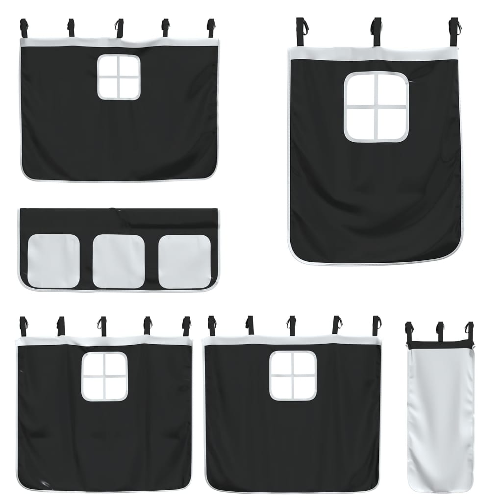 Lit superposé sans matelas 90x200 cm bois de pin massif - XIOS