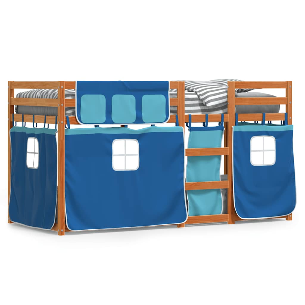 Lit superposé sans matelas 90x200 cm bois de pin massif - XIOS