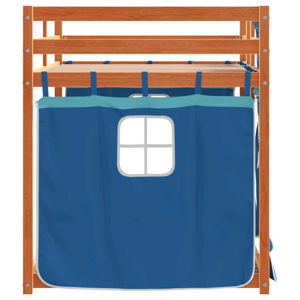 Lit superposé sans matelas 90x200 cm bois de pin massif - XIOS