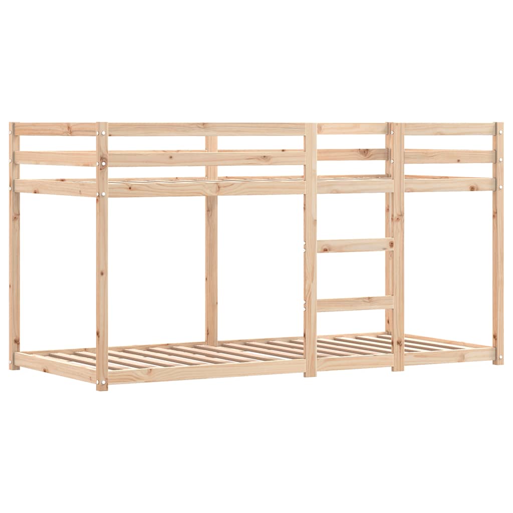 Lit superposé sans matelas 90x200 cm bois de pin massif - XIOS