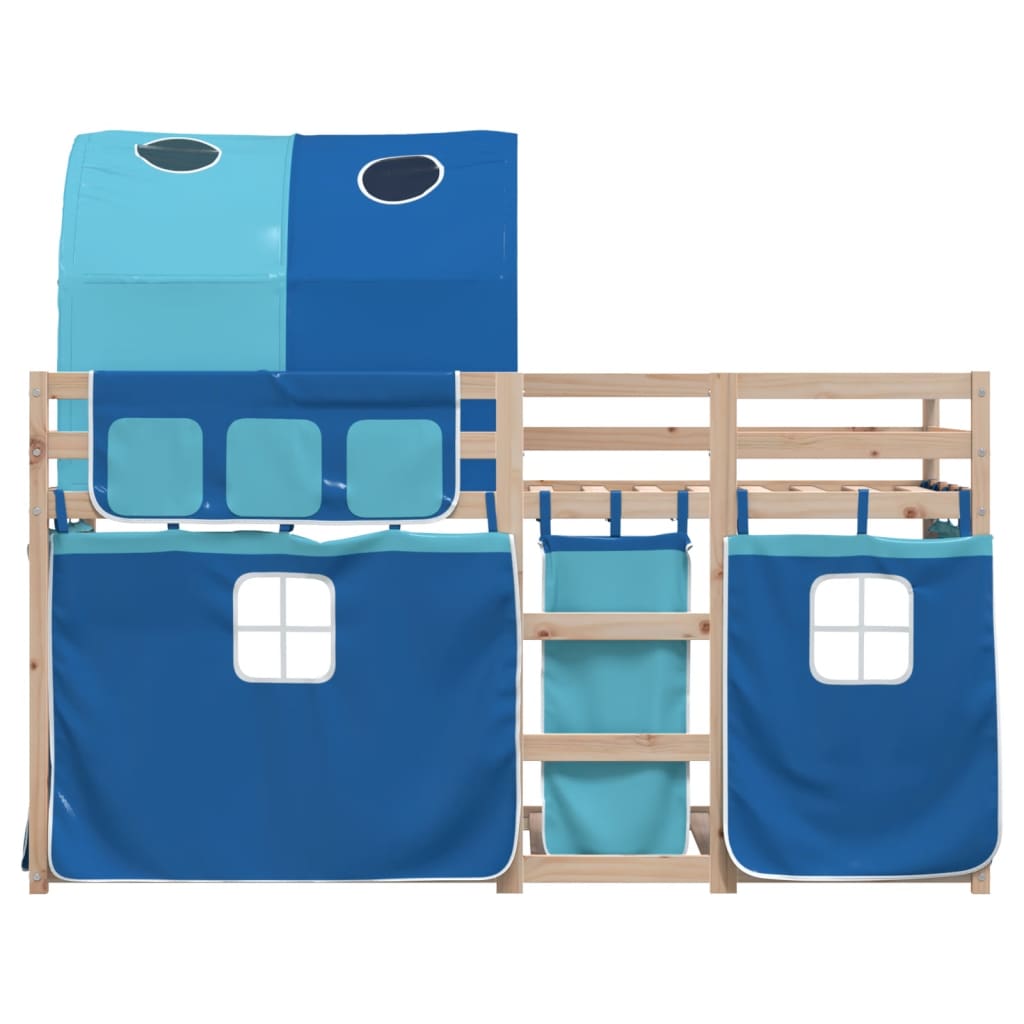 Lit superposé sans matelas 90x190 cm bois de pin massif - XIOS