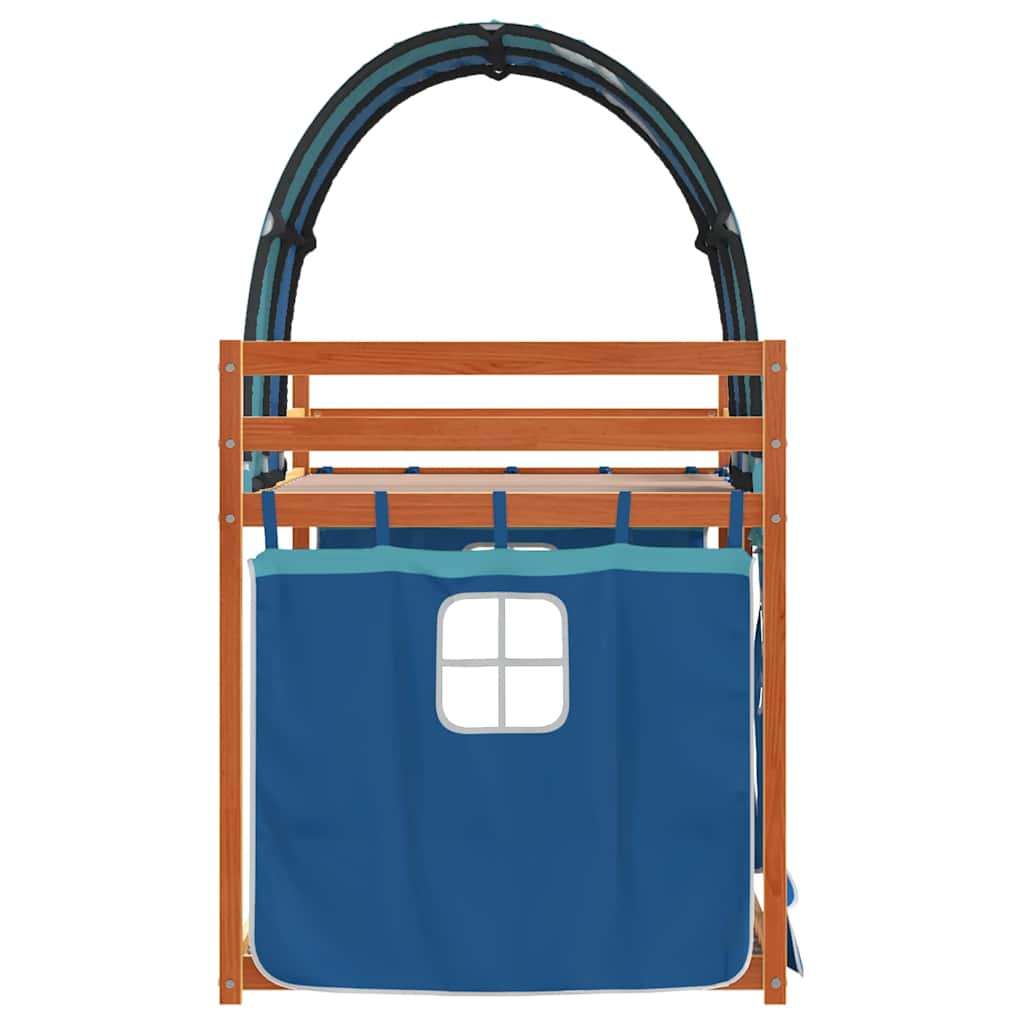 Lit superposé sans matelas 90x200 cm bois de pin massif - XIOS
