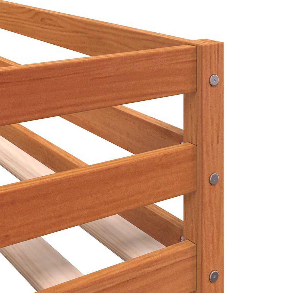 Lit superposé sans matelas 90x190 cm bois de pin massif - XIOS