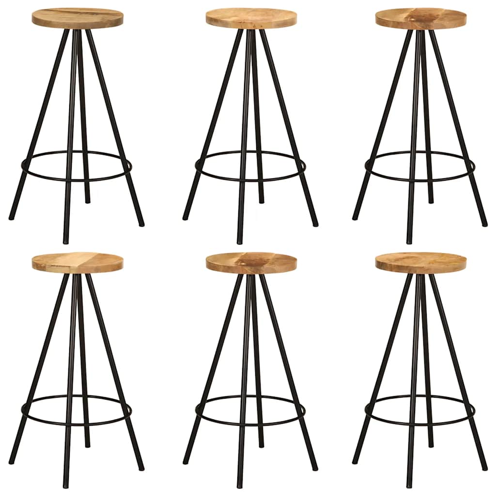 Ensemble de bar 7 pcs bois de manguier massif - XIOS