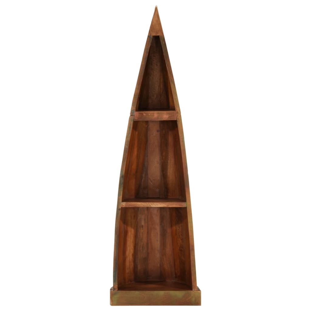 Armoire en forme de bateau bois massif de récupération - XIOS