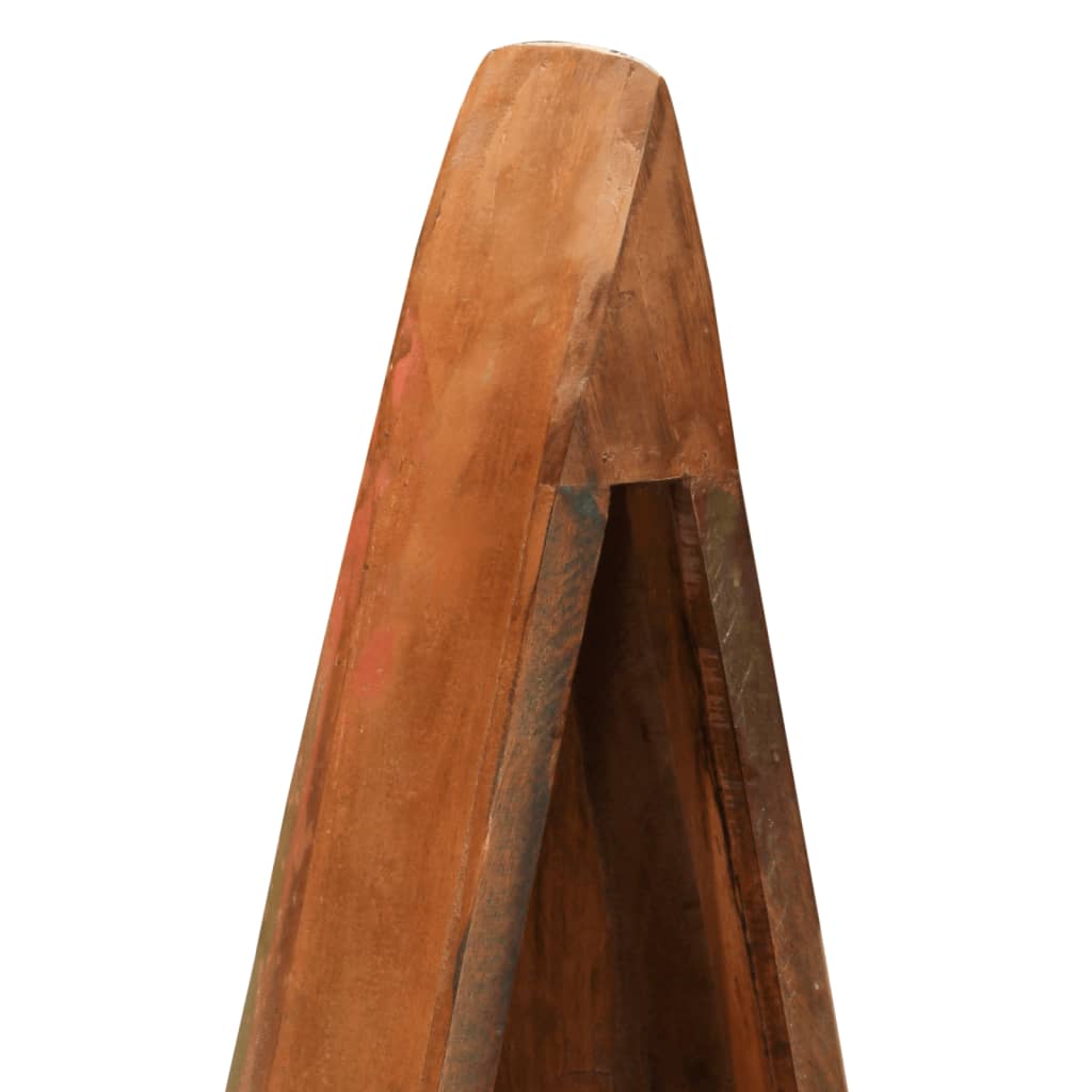Armoire en forme de bateau bois massif de récupération - XIOS