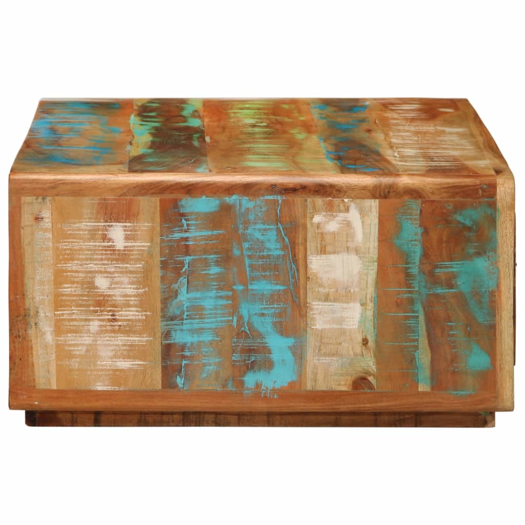 Table basse 89x55x29 cm bois de récupération massif - XIOS