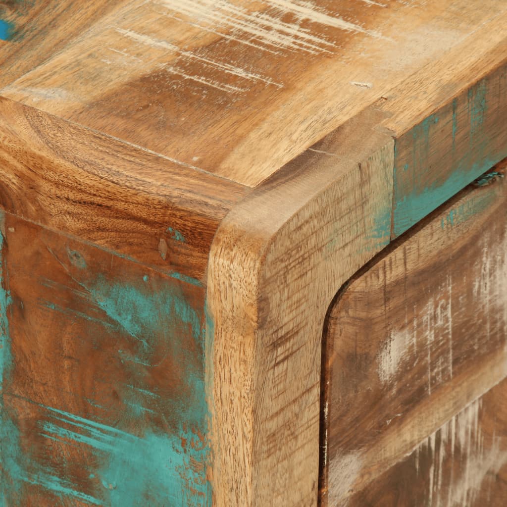 Table basse 89x55x29 cm bois de récupération massif - XIOS