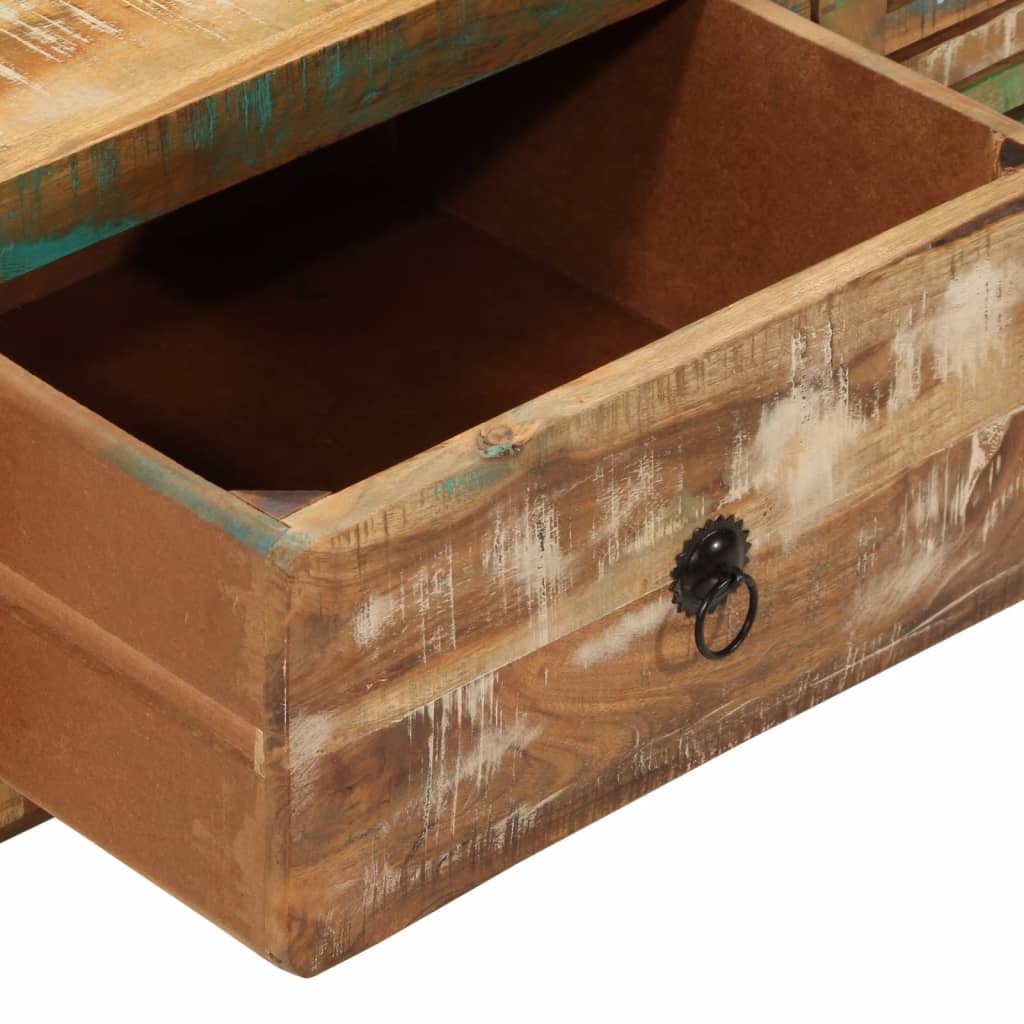 Table basse 89x55x29 cm bois de récupération massif - XIOS
