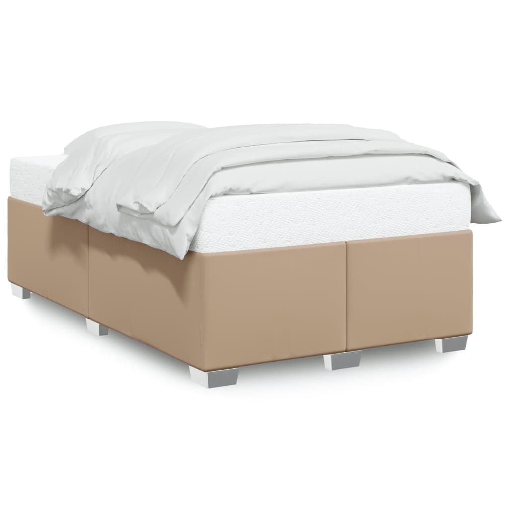 Cadre de lit sans matelas cappuccino 120x190 cm similicuir - XIOS