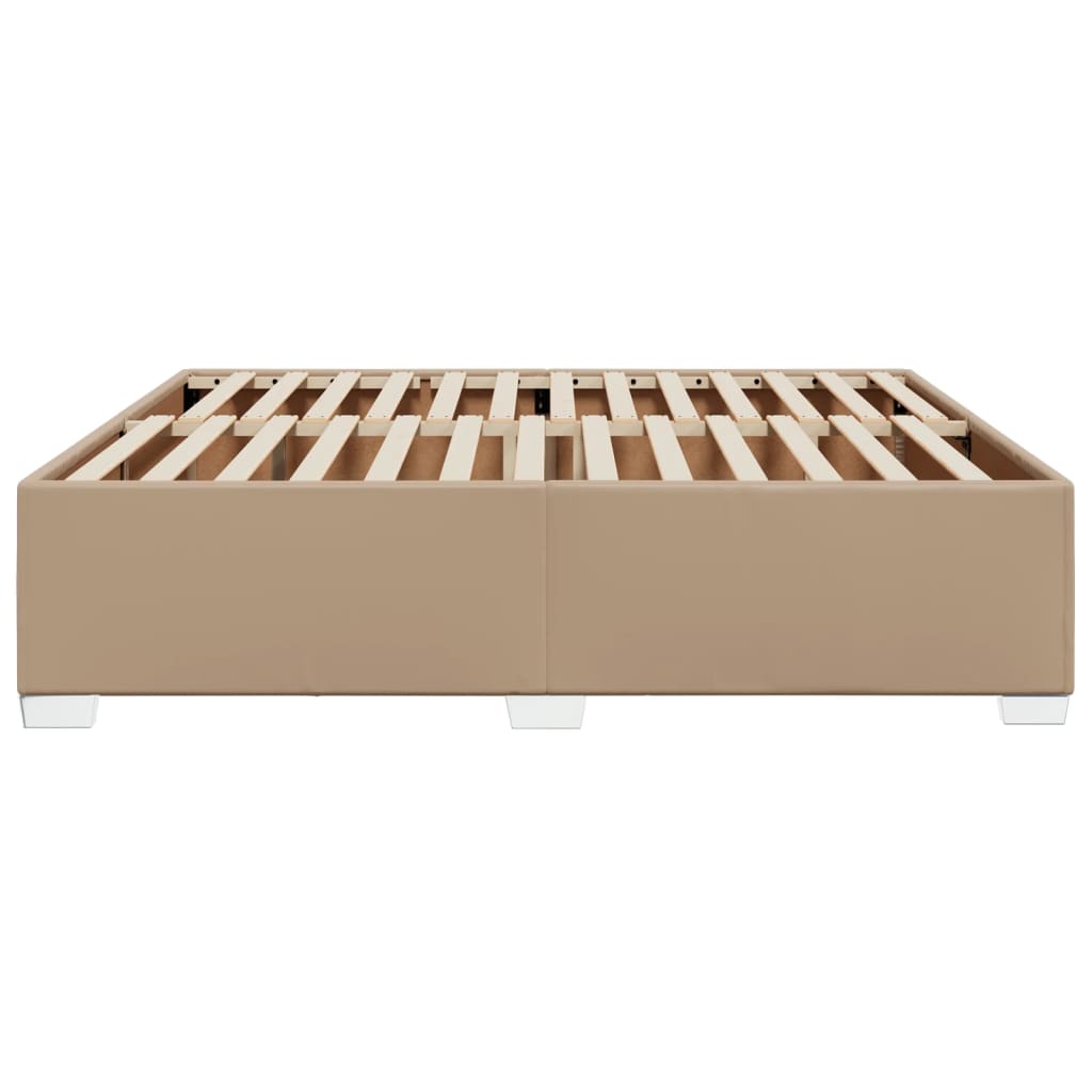 Cadre de lit sans matelas cappuccino 180x200 cm similicuir - XIOS