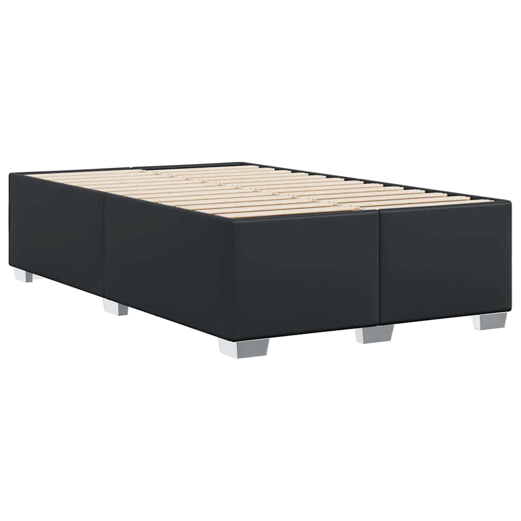 Cadre de lit sans matelas noir similicuir - XIOS