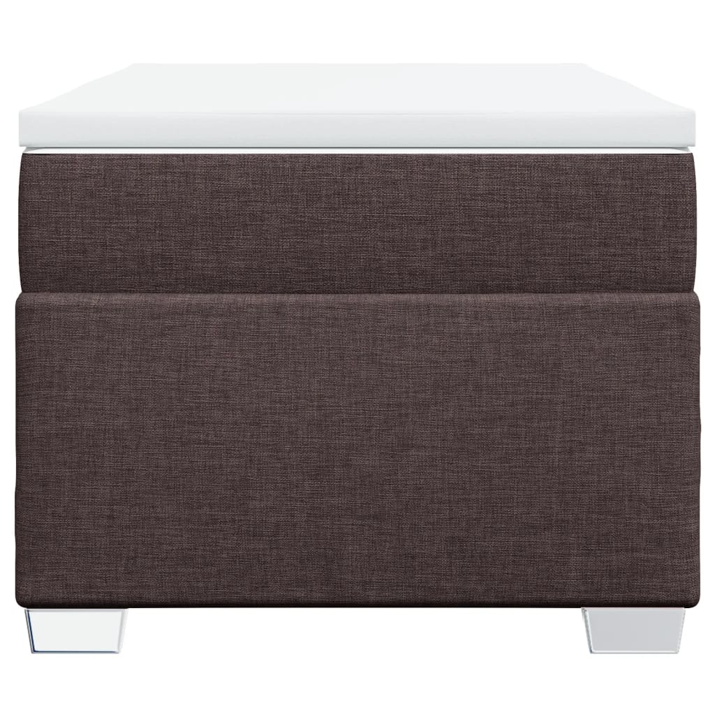 Sommier à lattes de lit avec matelas Marron foncé 80x200 cm - XIOS