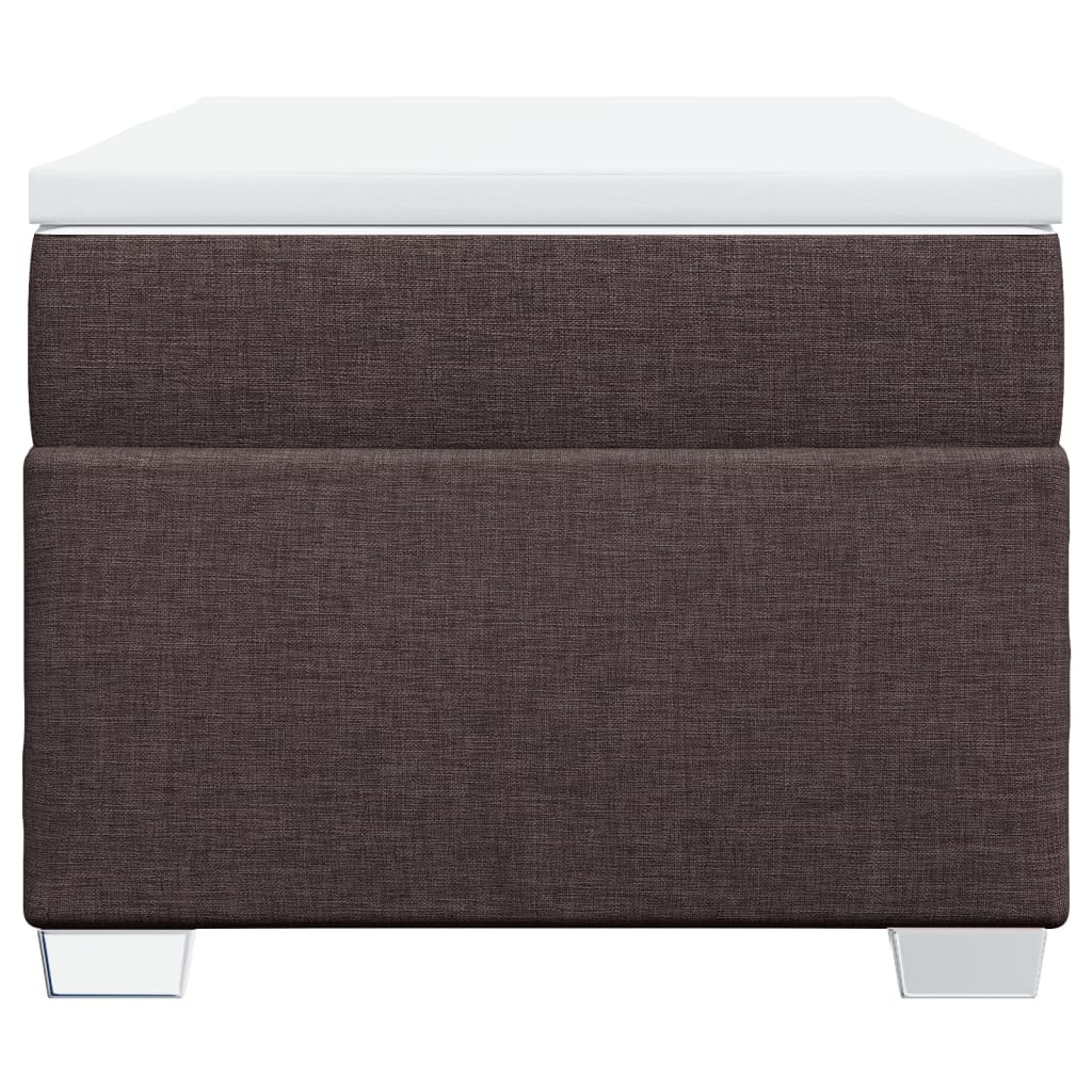 Sommier à lattes de lit avec matelas Marron foncé 90x200 cm - XIOS