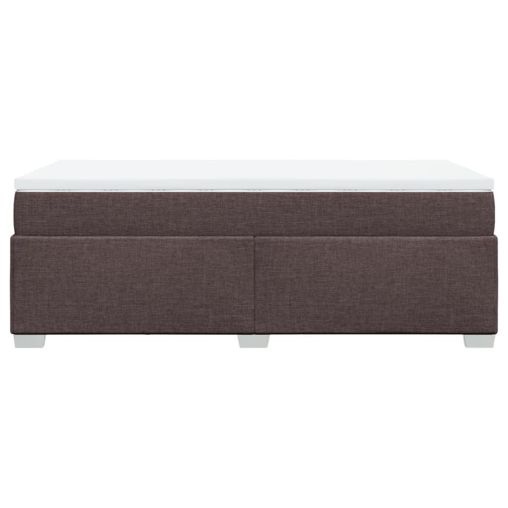 Sommier à lattes de lit avec matelas Marron foncé 90x200 cm - XIOS