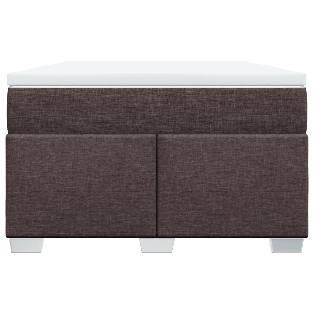 Sommier à lattes de lit avec matelas Marron foncé 120x200 cm - XIOS