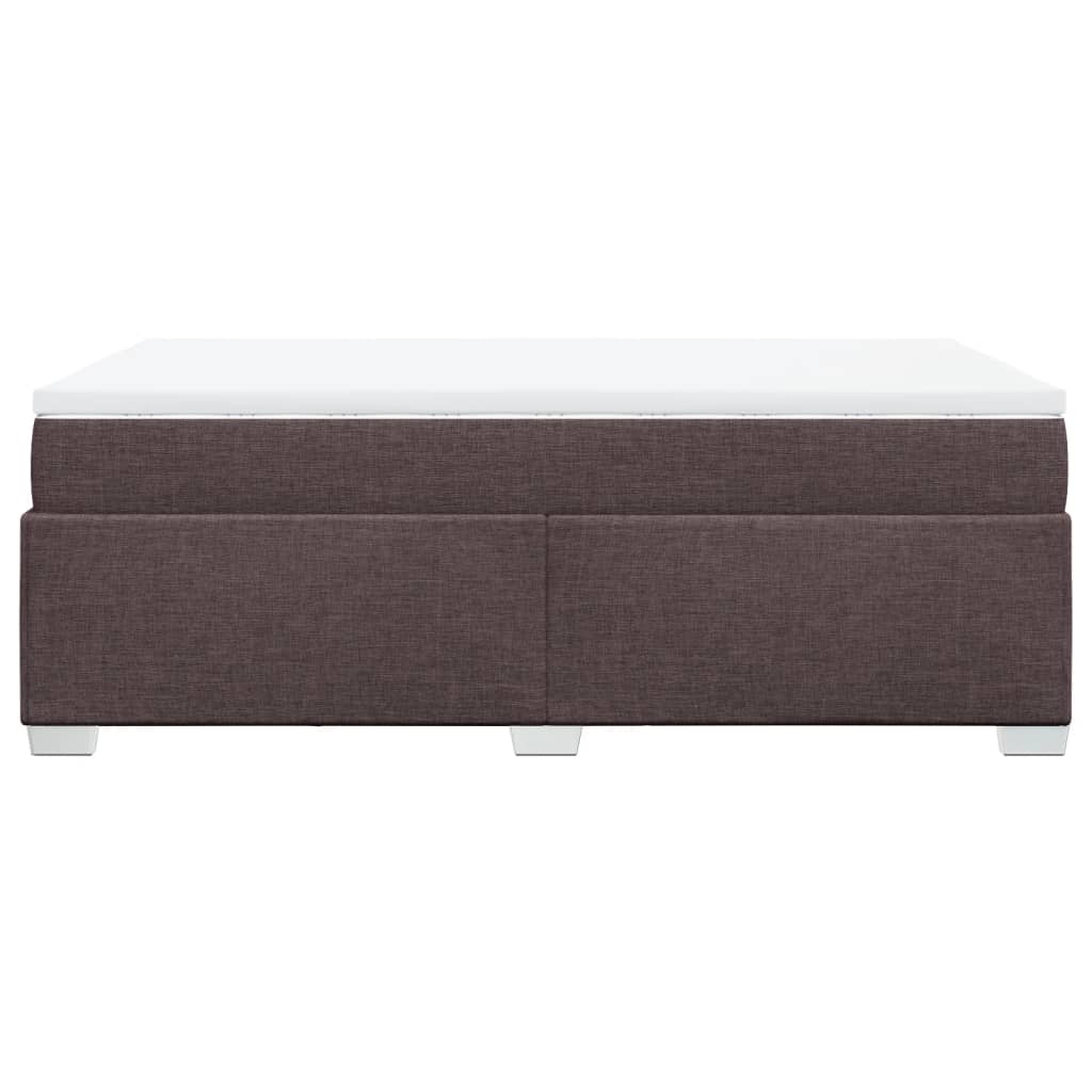 Sommier à lattes de lit avec matelas Marron foncé 120x200 cm - XIOS