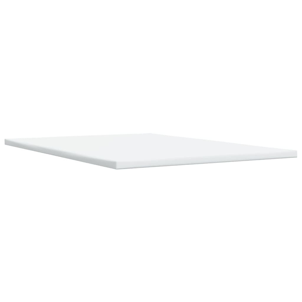 Sommier à lattes de lit avec matelas Taupe 140x190 cm Tissu - XIOS