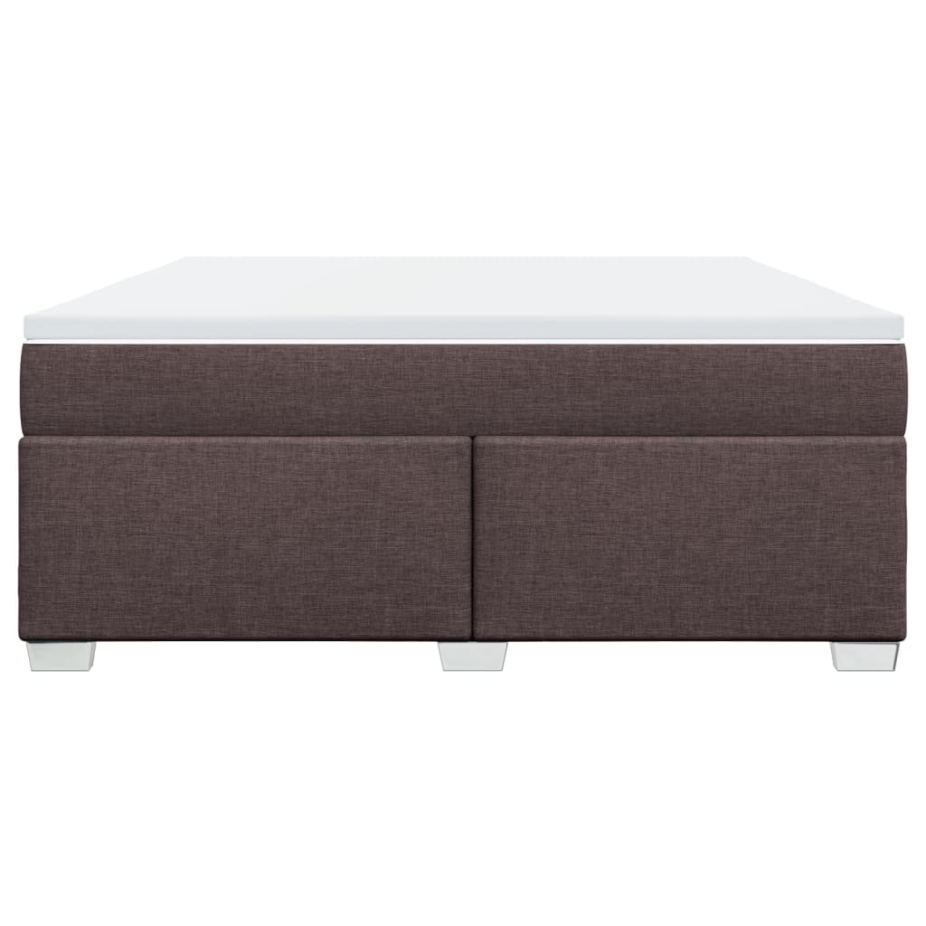 Sommier à lattes de lit avec matelas Marron foncé 180x200 cm - XIOS