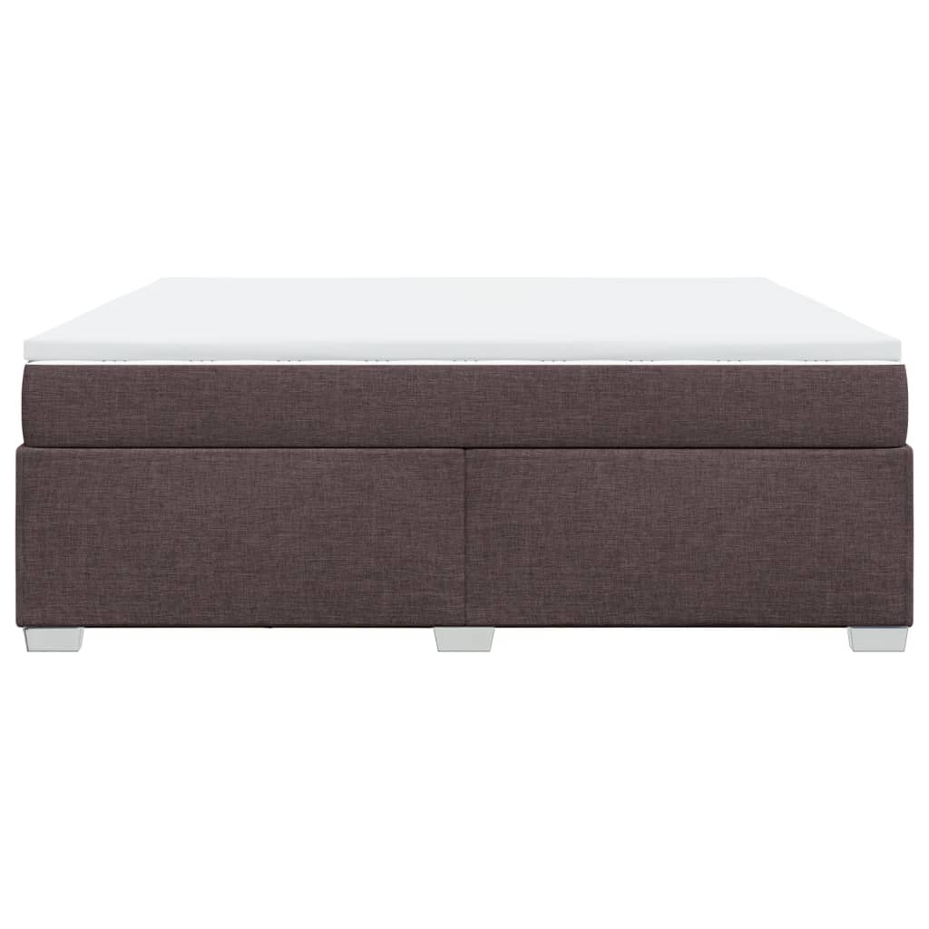 Sommier à lattes de lit avec matelas Marron foncé 180x200 cm - XIOS