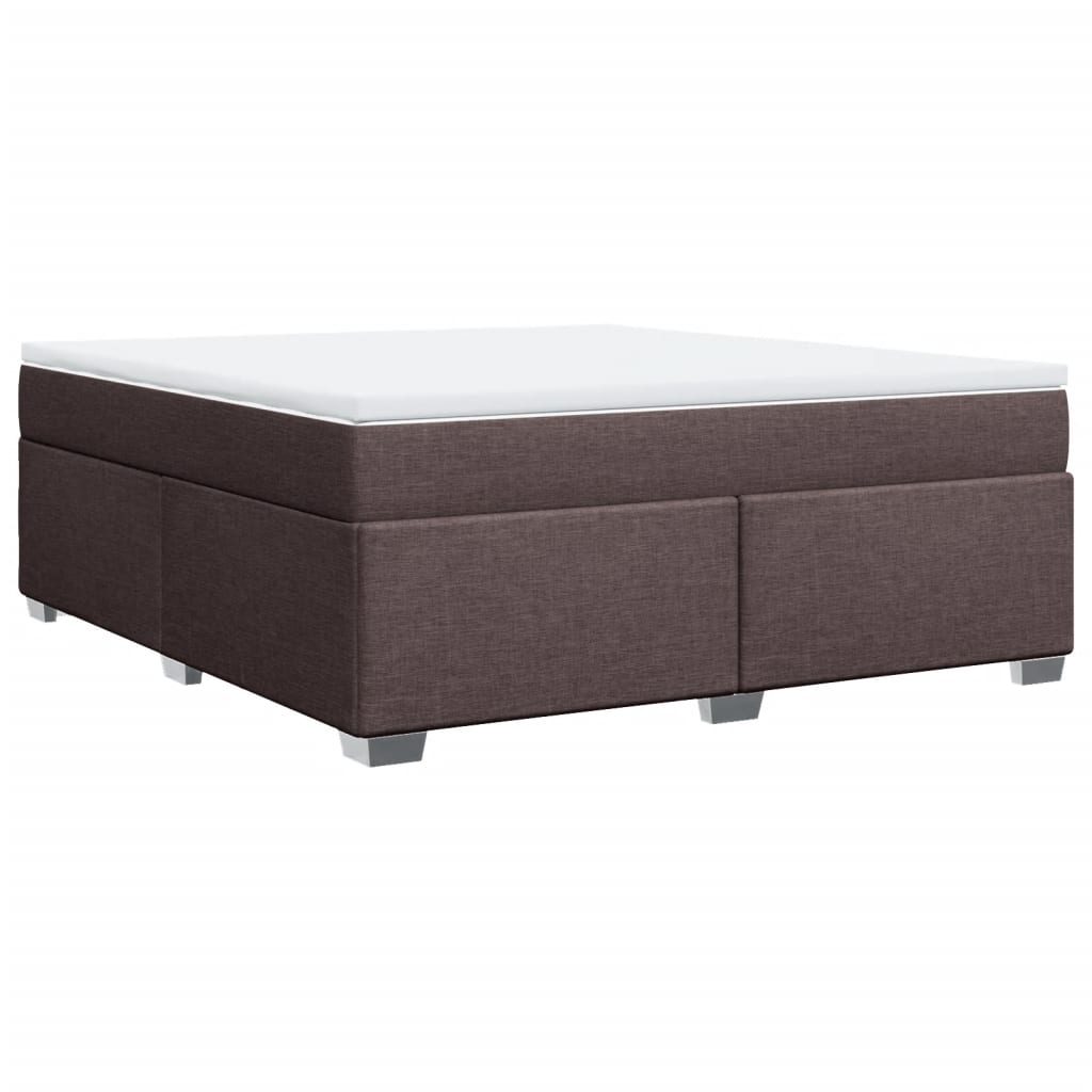 Sommier à lattes de lit avec matelas Marron foncé 180x200 cm - XIOS