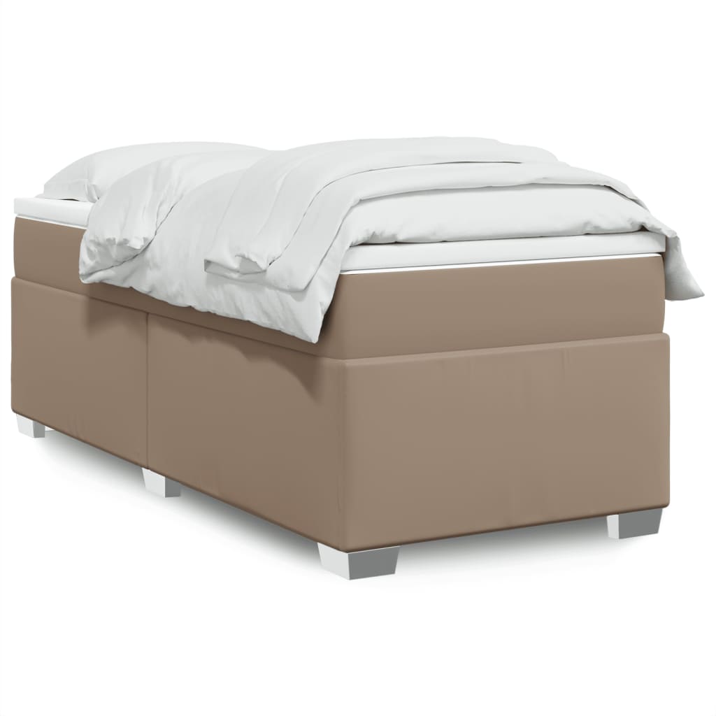 Sommier à lattes de lit avec matelas Cappuccino 80x200 cm - XIOS
