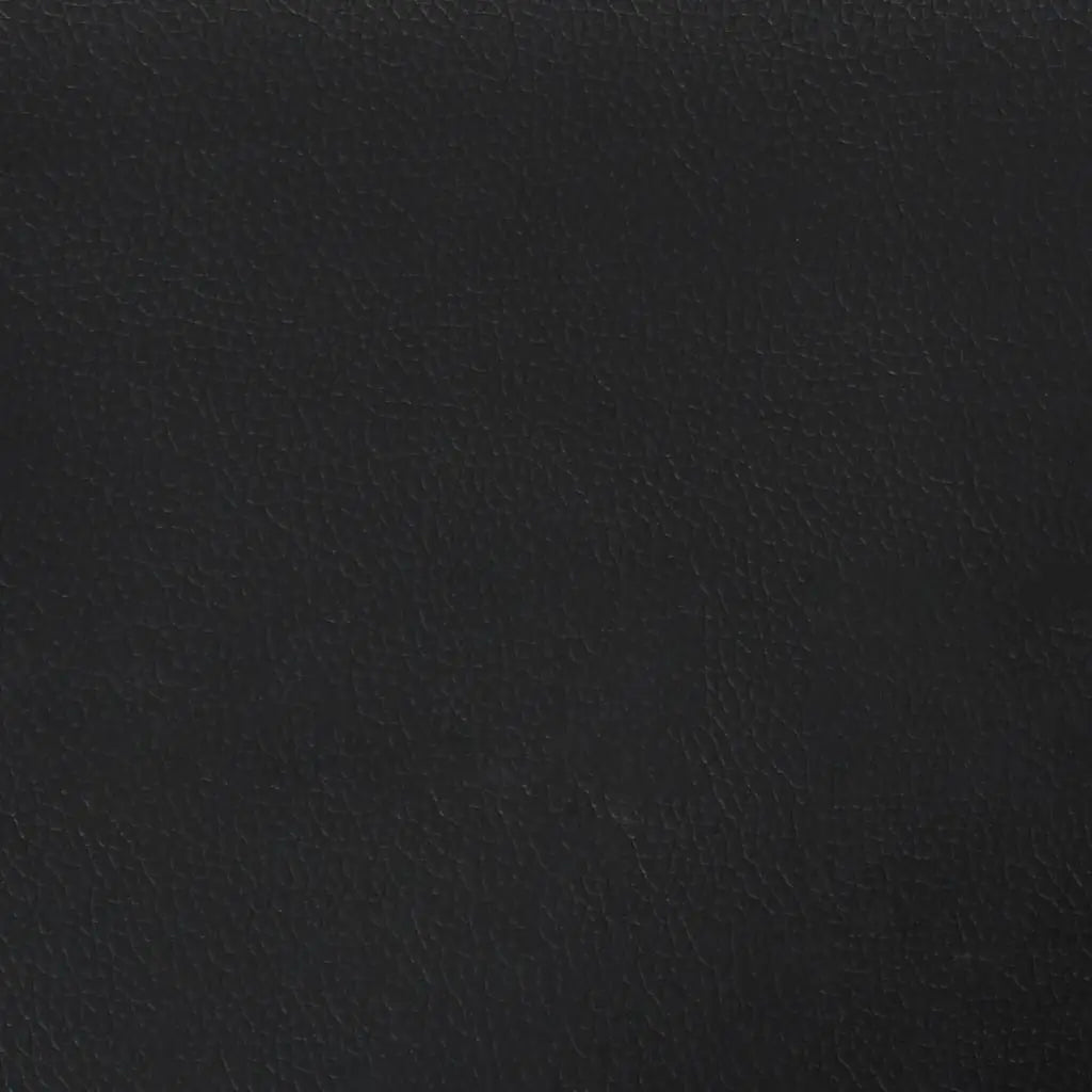 Sommier à lattes de lit avec matelas Noir 90x200 cm Similicuir - XIOS