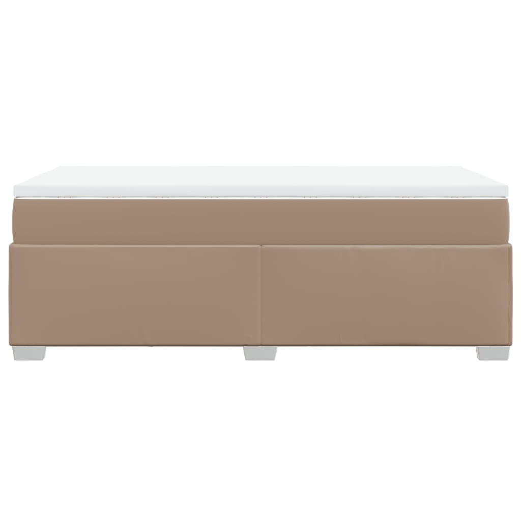 Sommier à lattes de lit avec matelas Cappuccino 100x200 cm - XIOS