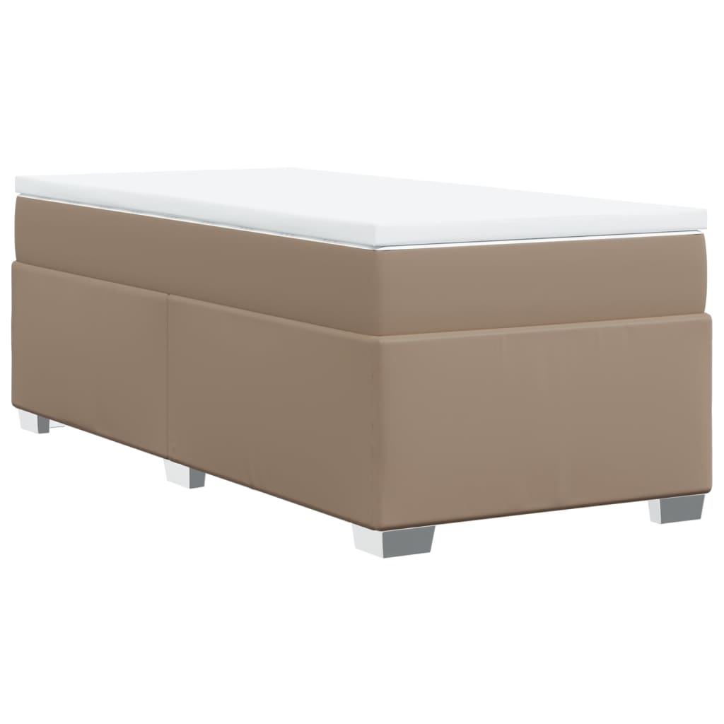 Sommier à lattes de lit avec matelas Cappuccino 100x200 cm - XIOS