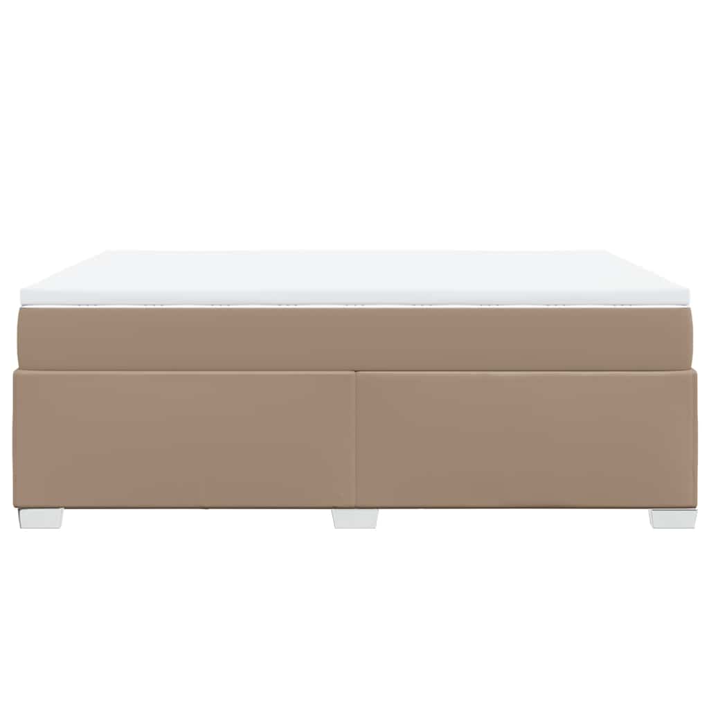 Sommier à lattes de lit avec matelas Cappuccino 140x190 cm - XIOS
