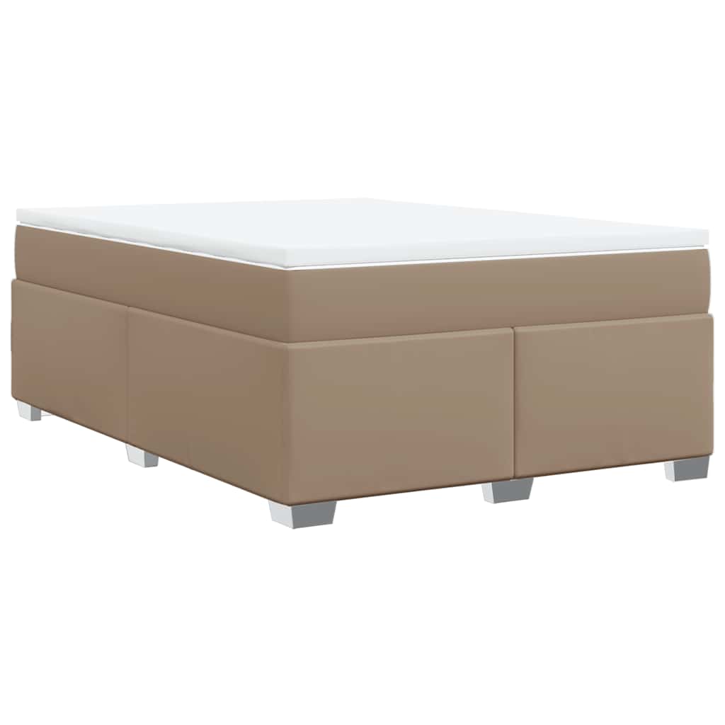 Sommier à lattes de lit avec matelas Cappuccino 140x190 cm - XIOS