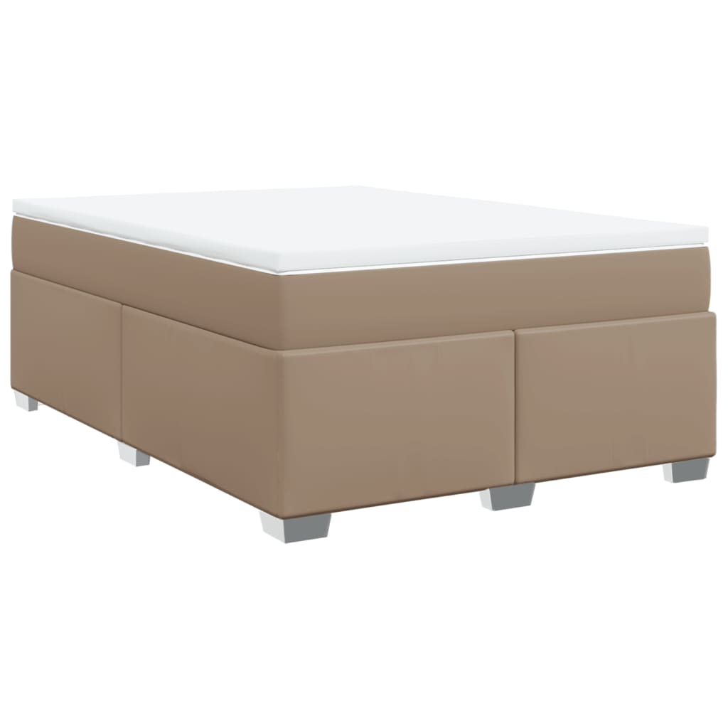 Sommier à lattes de lit avec matelas Cappuccino 140x200 cm - XIOS