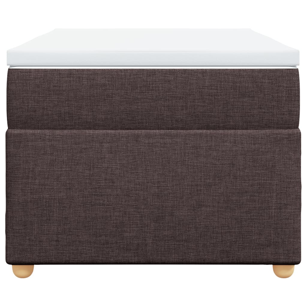 Sommier à lattes de lit avec matelas Marron foncé 90x200 cm - XIOS