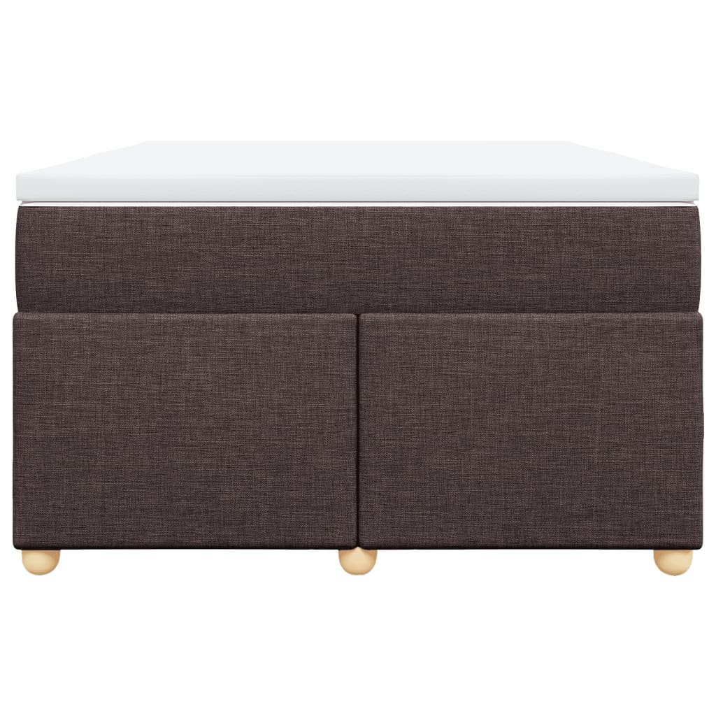 Sommier à lattes de lit avec matelas Marron foncé 120x200 cm - XIOS