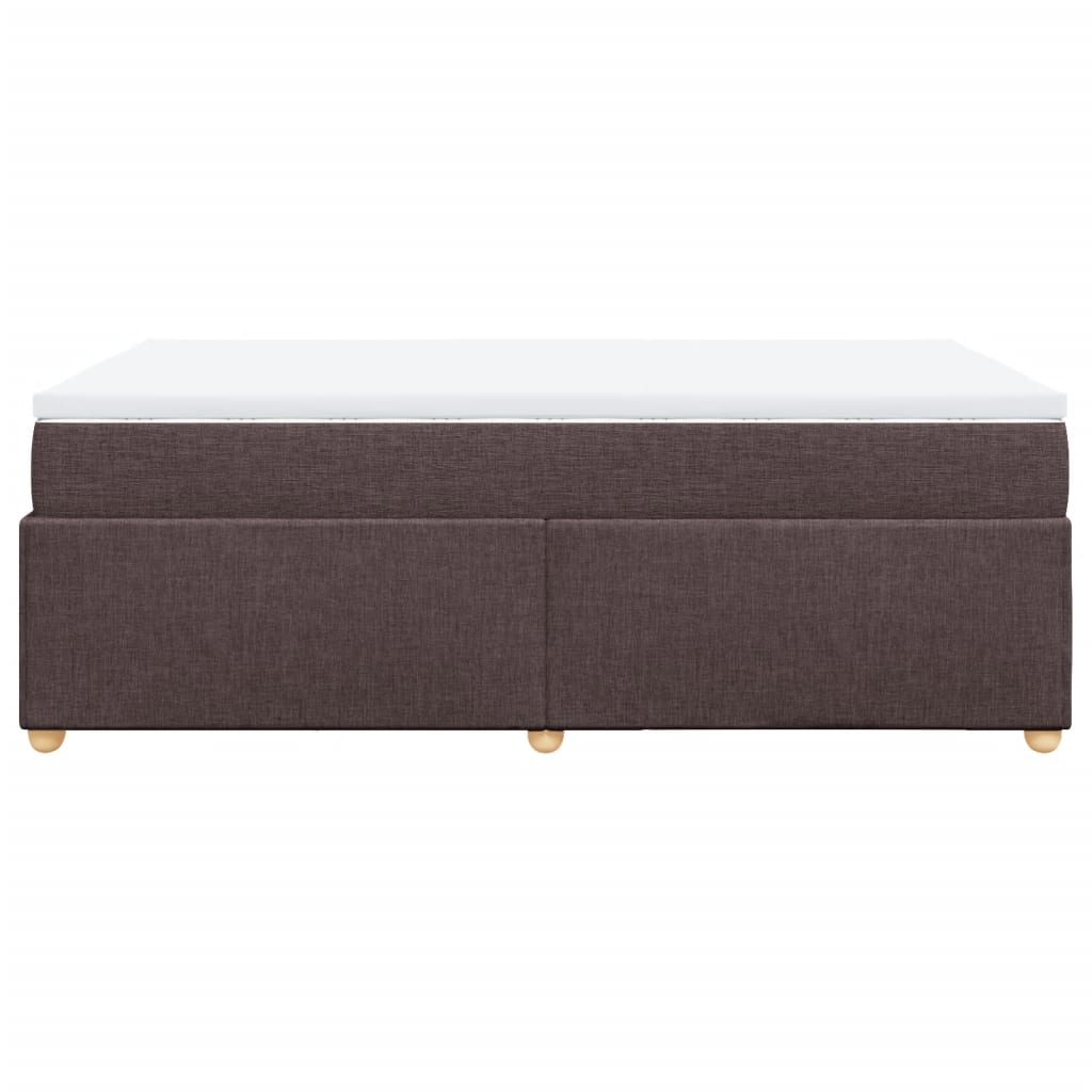 Sommier à lattes de lit avec matelas Marron foncé 120x200 cm - XIOS