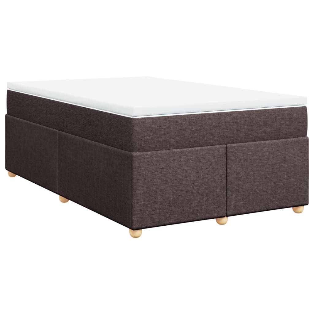 Sommier à lattes de lit avec matelas Marron foncé 120x200 cm - XIOS