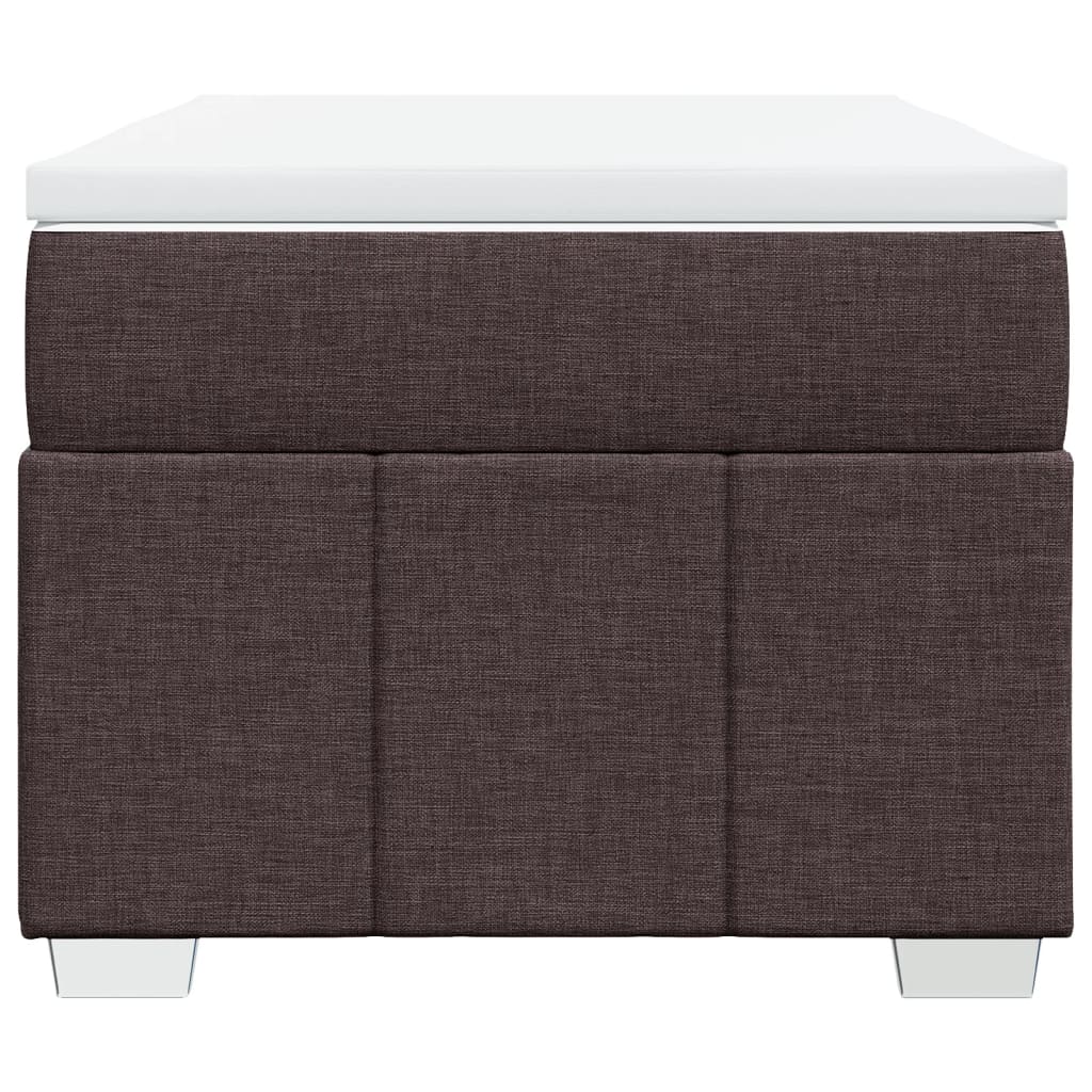 Sommier à lattes de lit avec matelas Marron foncé 90x200 cm - XIOS