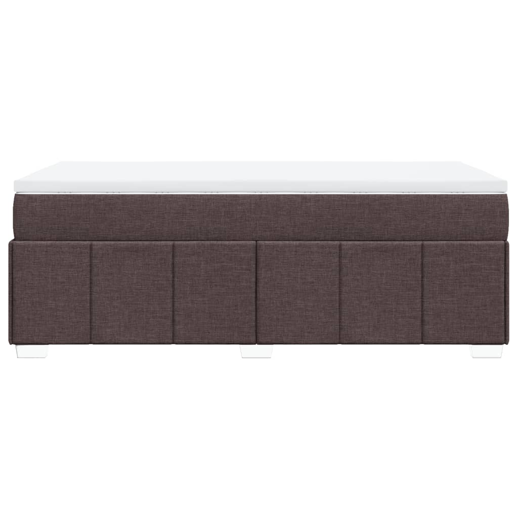 Sommier à lattes de lit avec matelas Marron foncé 90x200 cm - XIOS